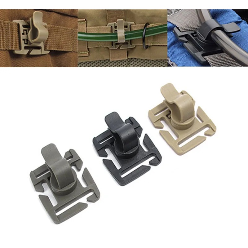 Pipe Clamp Bar - Drinkbuisclip Waterleiding Slangklem Rugzak MOLLE Webbing