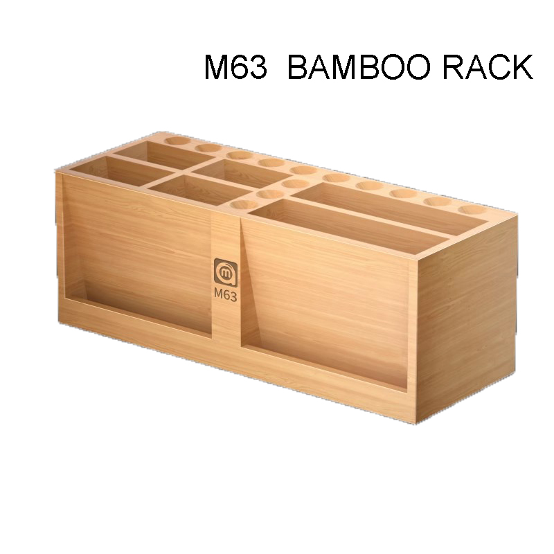 Workshop Cutting Tools - Amaoe M63 Bambo opbergdoos Multifunctioneel opbergrek