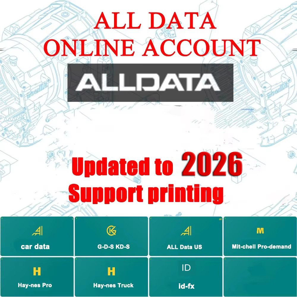 Workshop Tools Online - 2026 Alldata Reparatie Software Volledige Versie