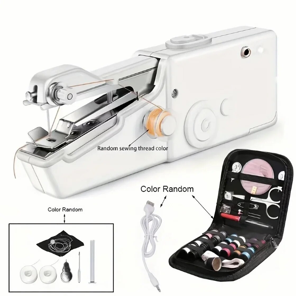 Mechanical Workshop Tools And Equipment - Mini Handheld Naaimachine, Snel Naaien Draagbare