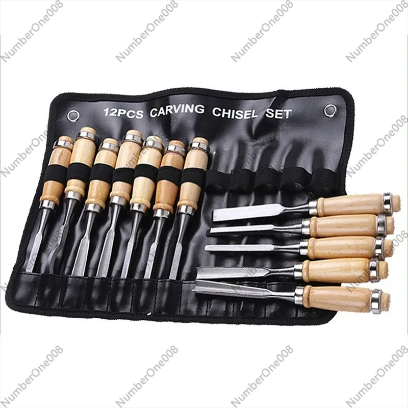 12-delige set houtsnijgereedsc - Chisel Set Wood recensie en prijs