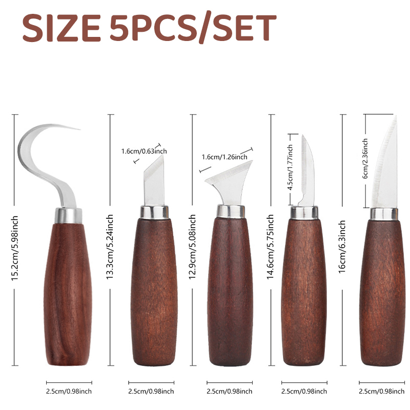 5 stks gereedschap voor houtsn - Chisel Set Wood recensie en prijs
