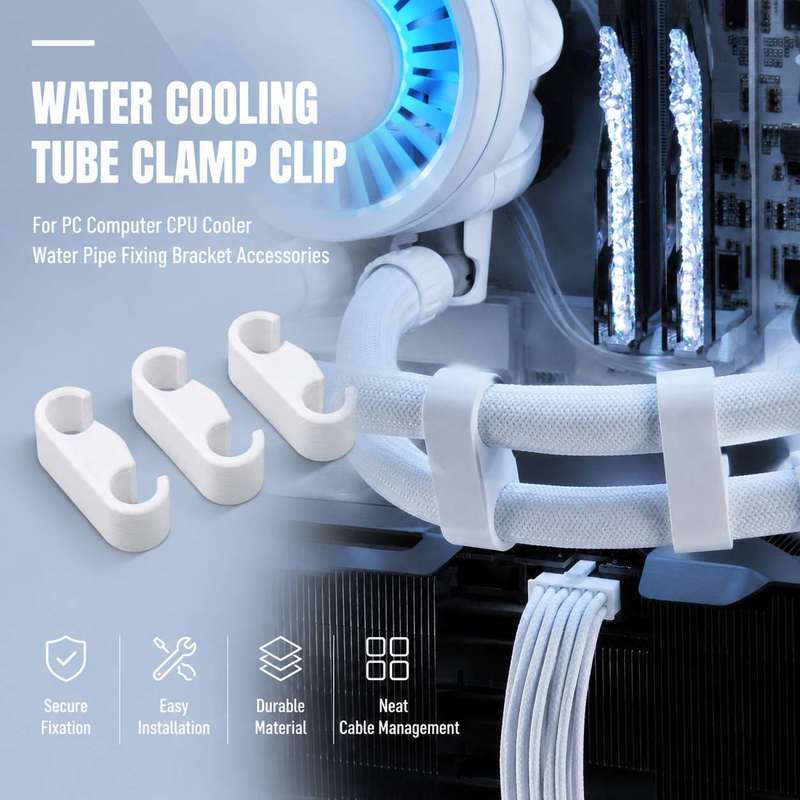 PC Waterkoeling Buisklem Clip  - Pipe Clamp Bar recensie en prijs