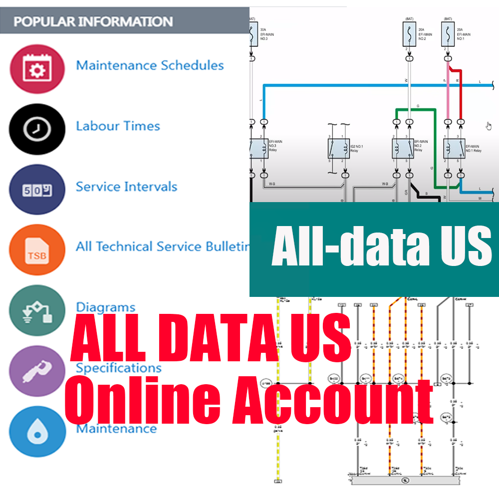 2026 Online Account Alldata US - Workshop Tools Online recensie en prijs
