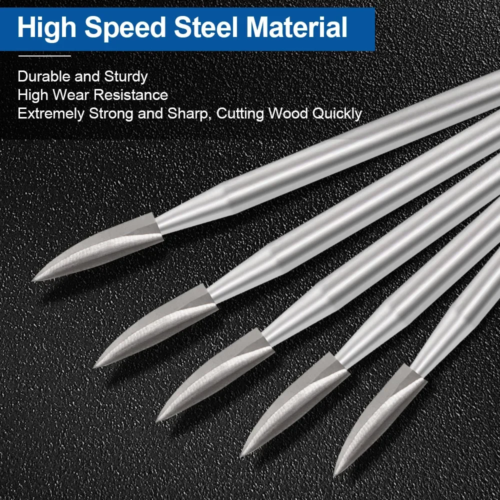 5-delige roterende gereedschap - Chisel Set Wood recensie en prijs