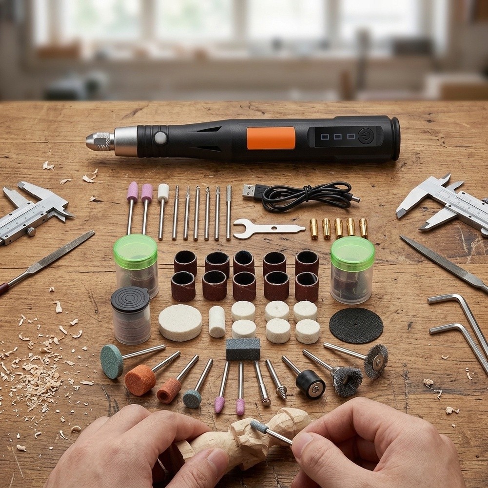 Elektrische graveerpen met boo - Tools At Workshop recensie en prijs