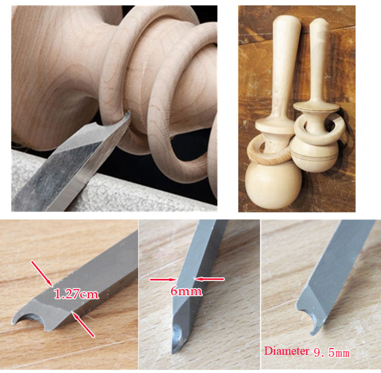 Draaibankbeitels voor houtbewe - Chisel Set Wood recensie en prijs
