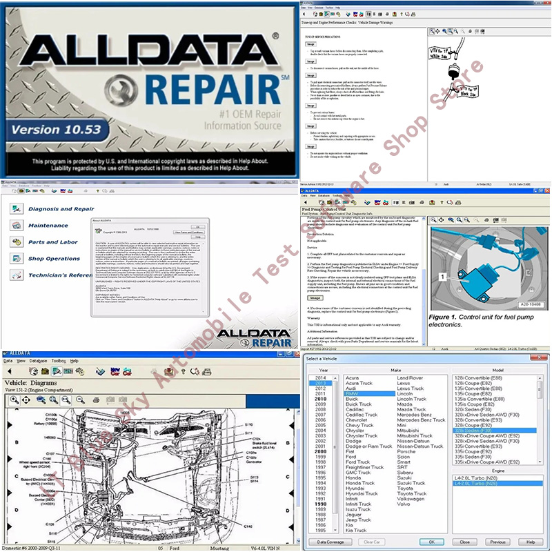 Alldata Online Software voor a - Workshop Tools Online recensie en prijs